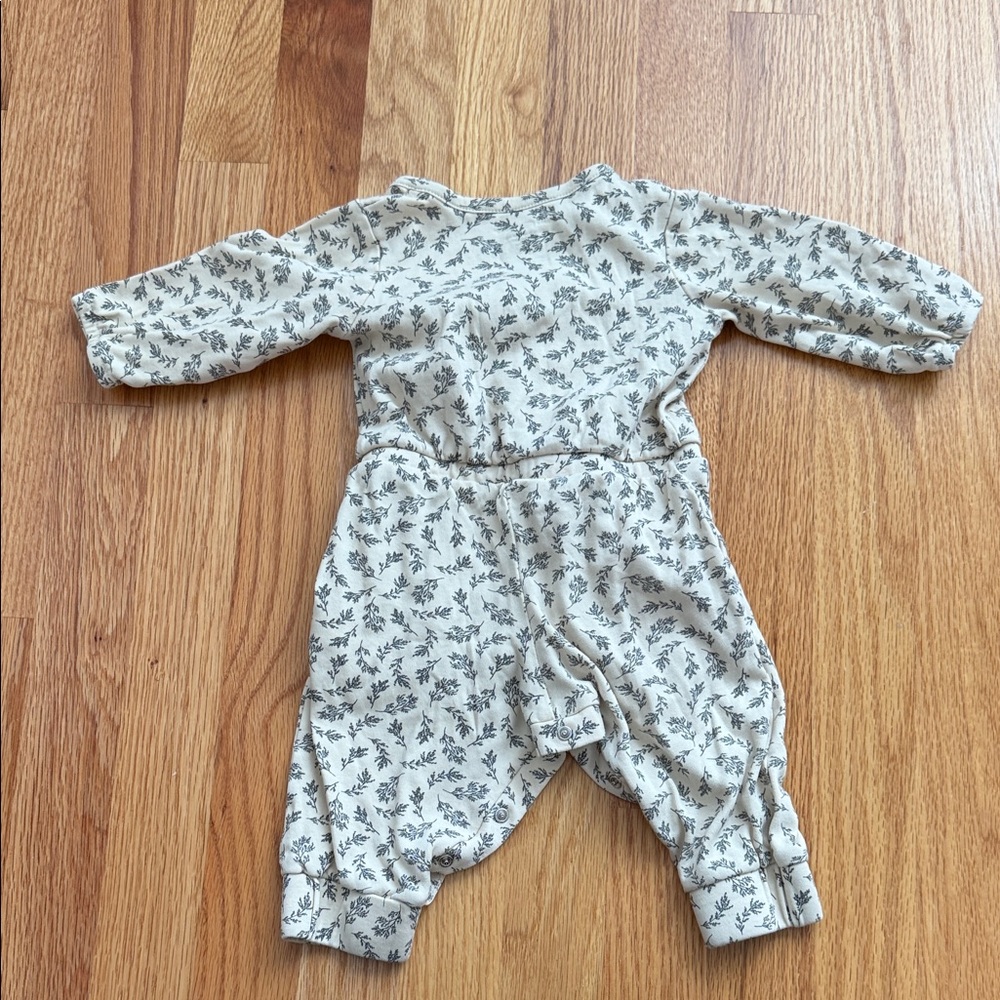 Colored Organics Floral Baby Jumpsuit - Picture 5 of 5